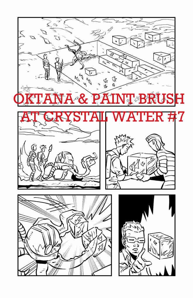 Oktana and Paint brush in Landwater — coming soon